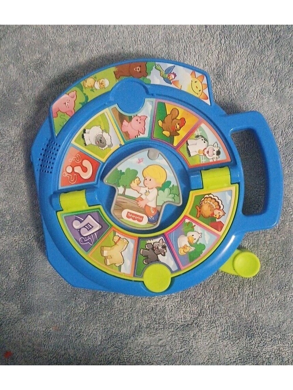 Fisher-Price Little People World of Animals See 'n Say Toddler Toy